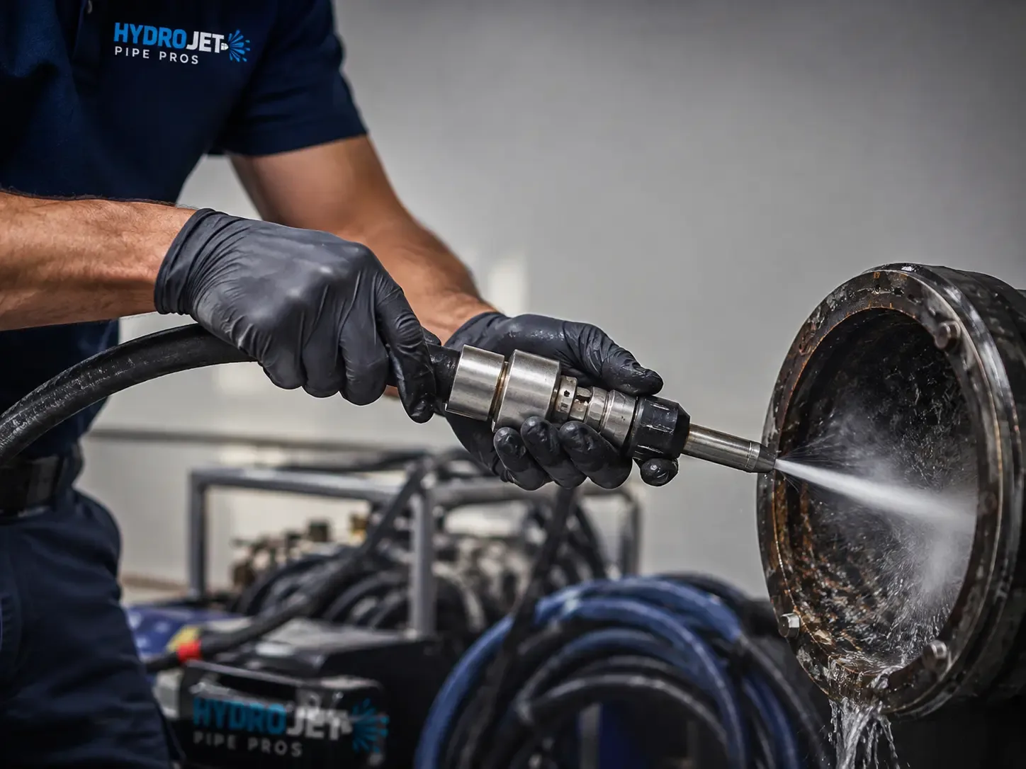 Hydro Jet Pipe Descaling in Gates, OR